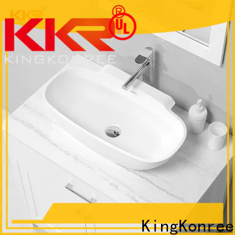 reliable above counter vessel sink supplier for hotel