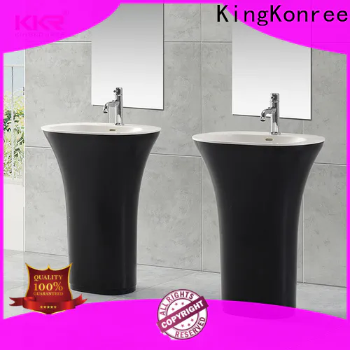 sturdy free standing wash basin manufacturer for hotel