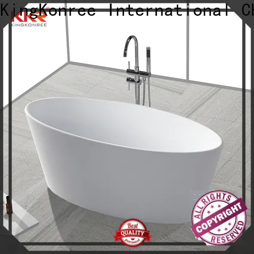 KingKonree hot-sale freestanding bath tub custom for family decoration