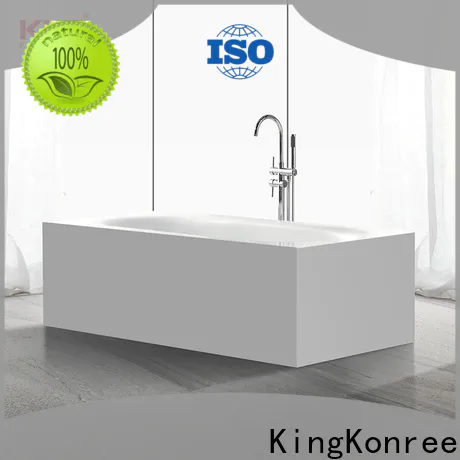KingKonree stone resin bath at discount for hotel