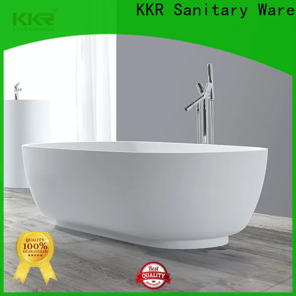 KingKonree stone bathtub free design for bathroom