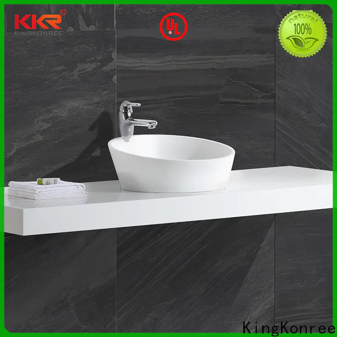 durable above counter sink bowl supplier for hotel
