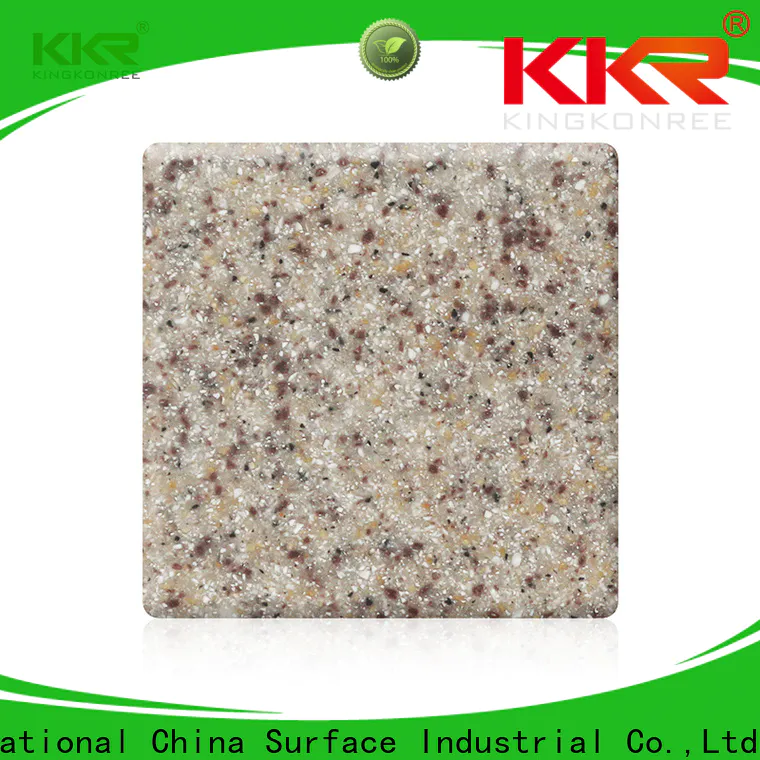 gray types of solid surface countertops manufacturer for restaurant