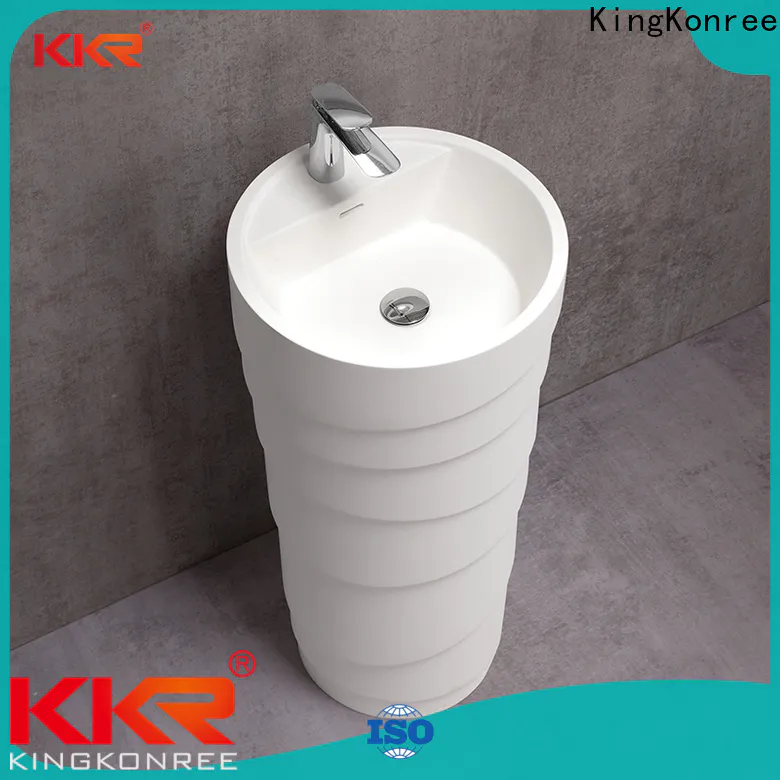 thin bathroom sink stand factory price for bathroom