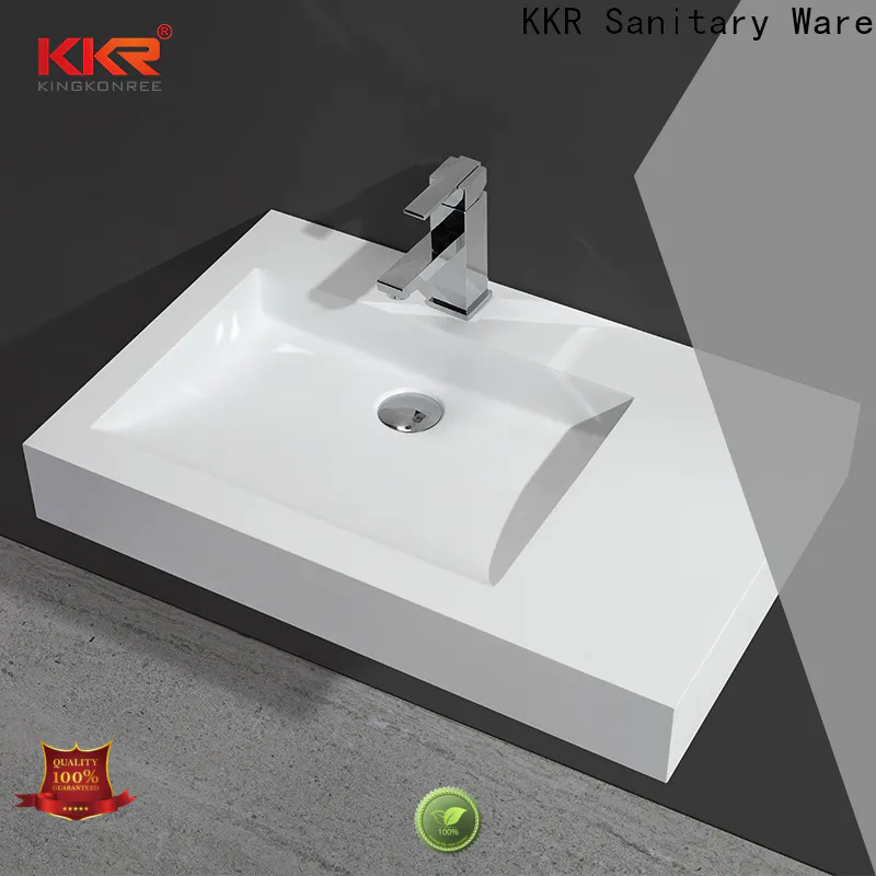 acrylic wall mounted wash basin manufacturer for home