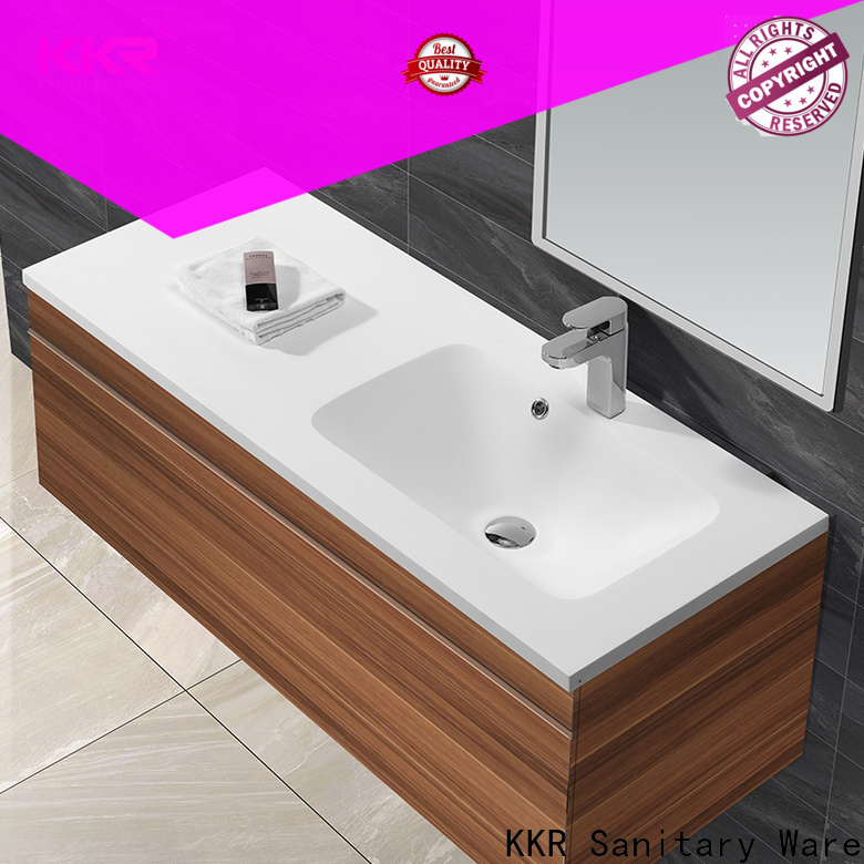 KingKonree table top basin with cabinet manufacturer for bathroom