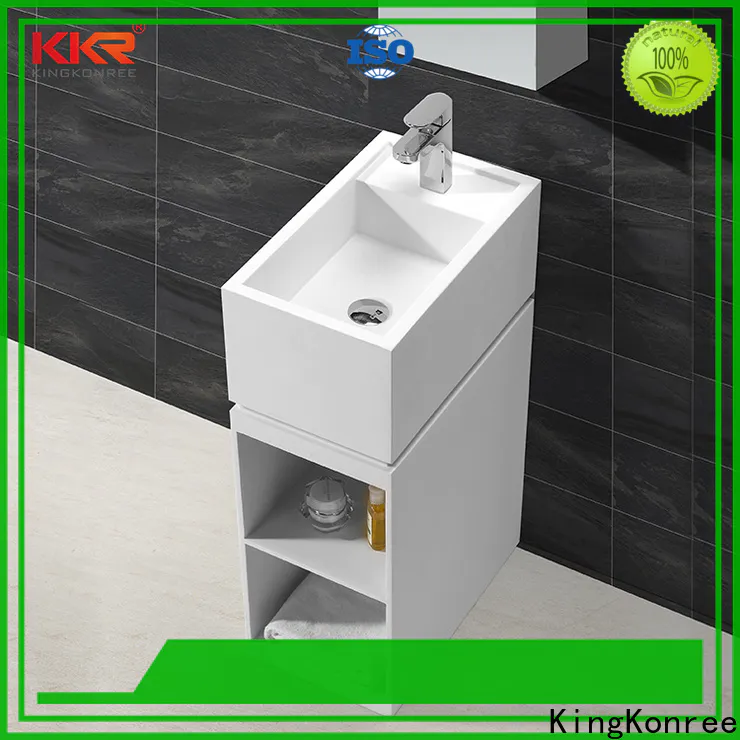 KingKonree solid surface wash basin supplier for hotel