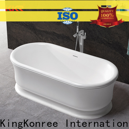 KingKonree matt bathroom freestanding tub manufacturer for family decoration