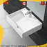 KingKonree square wall basin sink for toilet