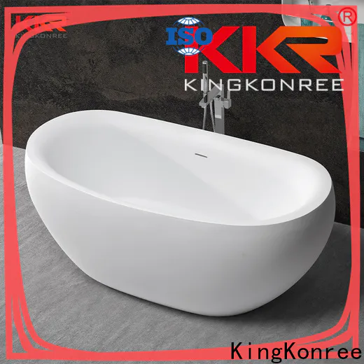 KingKonree rectangular freestanding bathtub OEM for family decoration