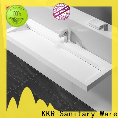 KingKonree small solid surface basin top-brand for shower room