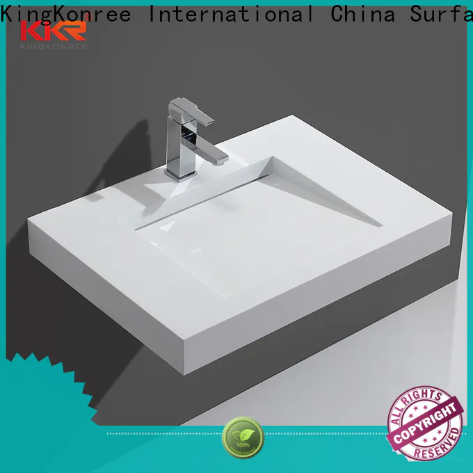 KingKonree wash basin sink supplier for bathroom