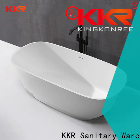 KingKonree black corner tub supplier for family decoration