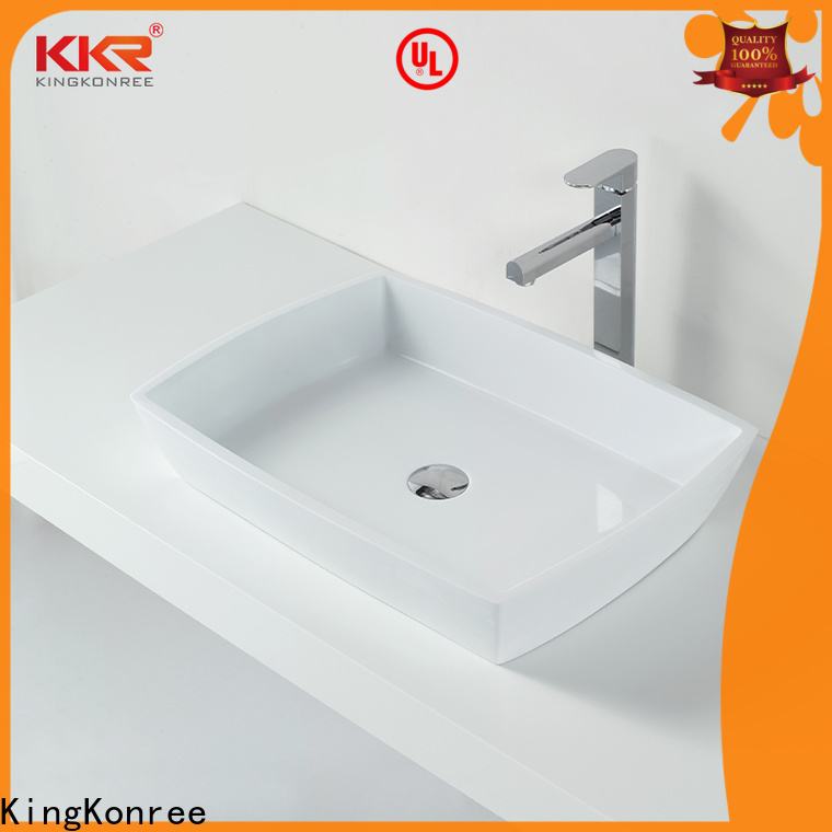 kkr1585 corian wash basin manufacturer for shower room