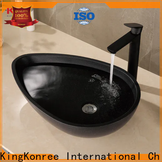 KingKonree vanity wash basin supplier for hotel
