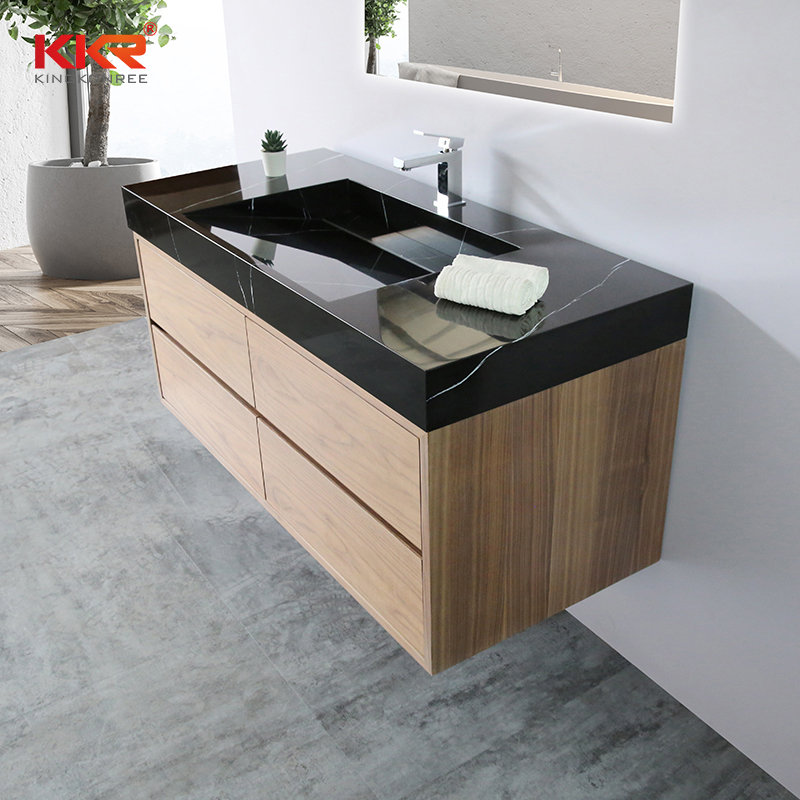 KingKonree sturdy restroom sink cabinet manufacturer for home