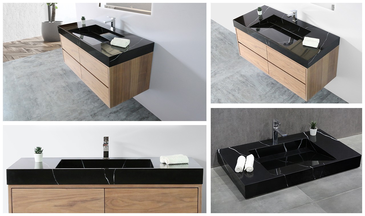 KingKonree approved white bathroom sink cabinet latest design for motel-7