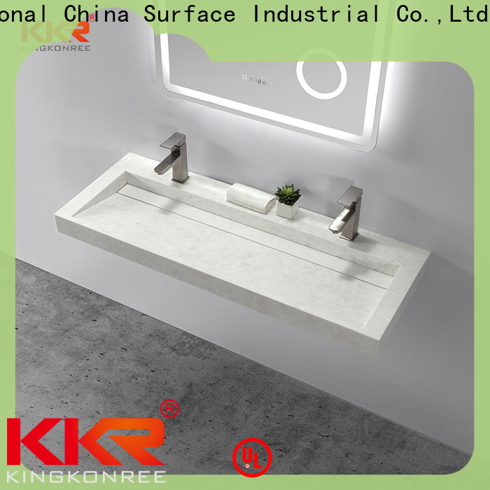 luxury wall hung vanity basin manufacturer for toilet