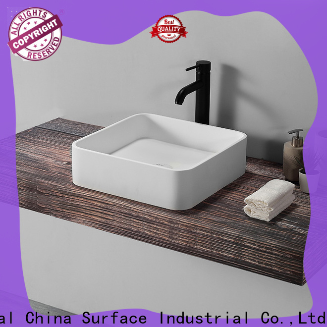 excellent top mount bathroom sink customized for hotel