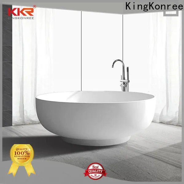 KingKonree high-end small stand alone bathtub at discount for bathroom