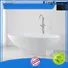 KingKonree hot-sale solid surface bathtub OEM for family decoration