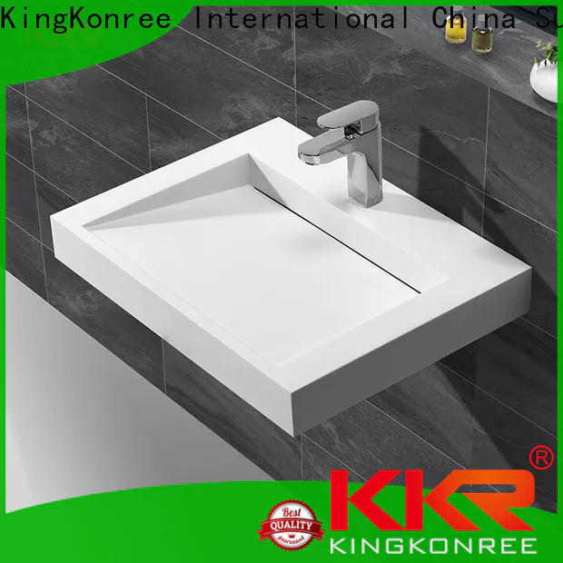 KingKonree wall hung bathroom basins design for home