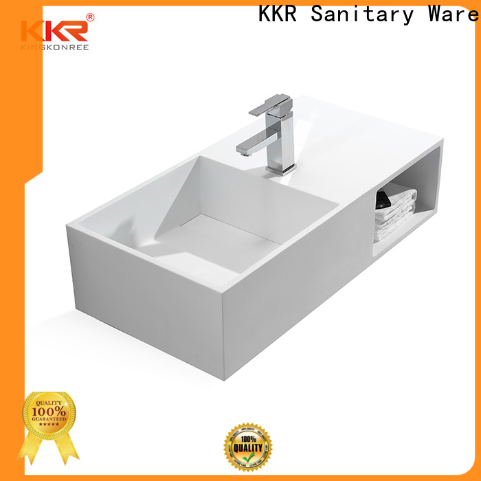 KingKonree newly wall mounted wash basin supplier for home