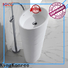 KingKonree pedestal wash basin manufacturer for bathroom