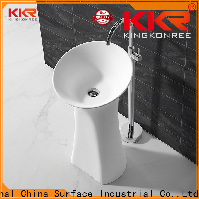 KingKonree black stand alone bathroom sink manufacturer for home