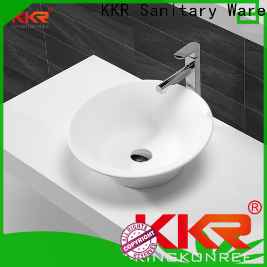 KingKonree sanitary ware above counter basins at discount for hotel