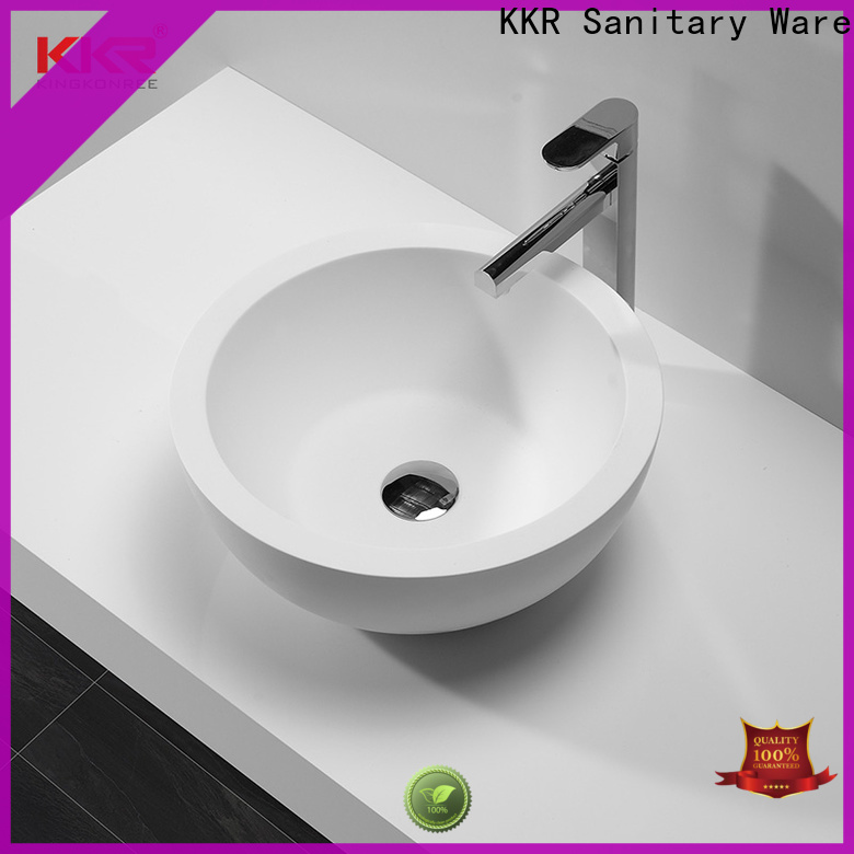 sanitary ware top mount bathroom sink at discount for restaurant
