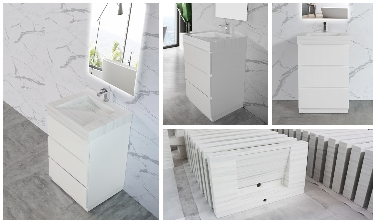 KingKonree hot-sale vanity basin cabinet manufacturer for hotel-7