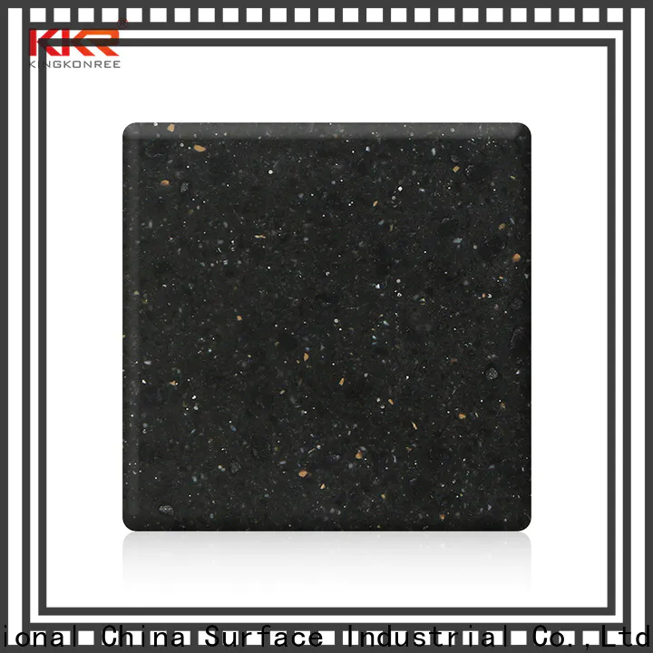 KingKonree artificial solid surface countertops prices manufacturer for restaurant