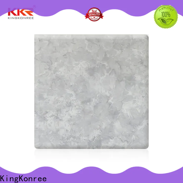 KingKonree acrylic solid surface sheet manufacturer for indoors