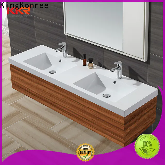 KingKonree professional modular basin cabinet customized for bathroom