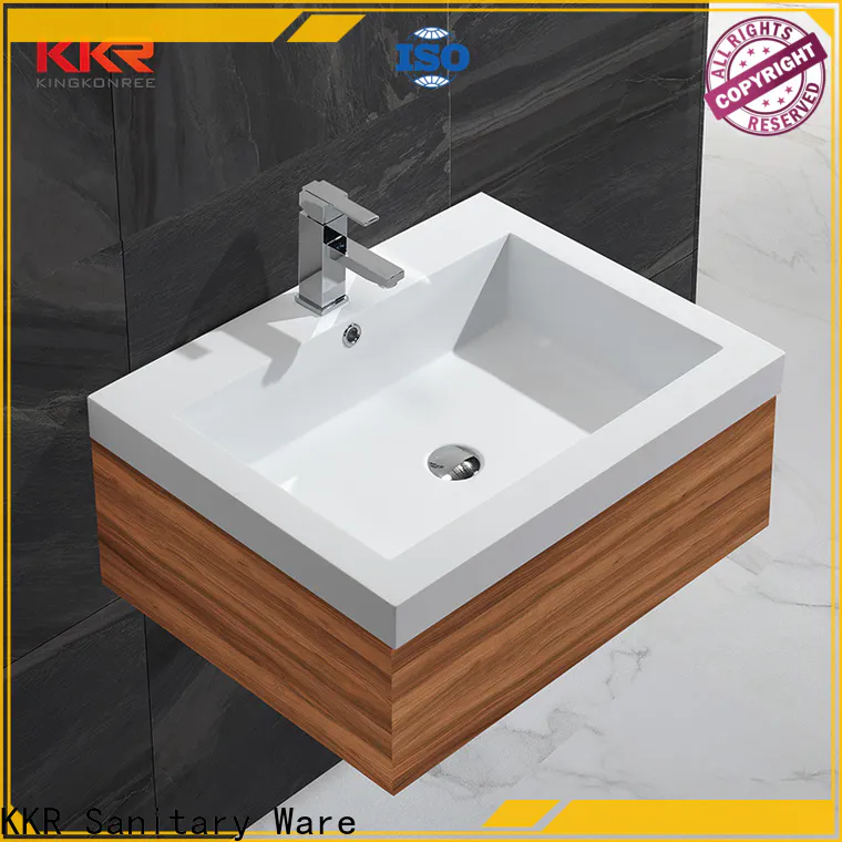 KingKonree top basin cabinet customized for hotel