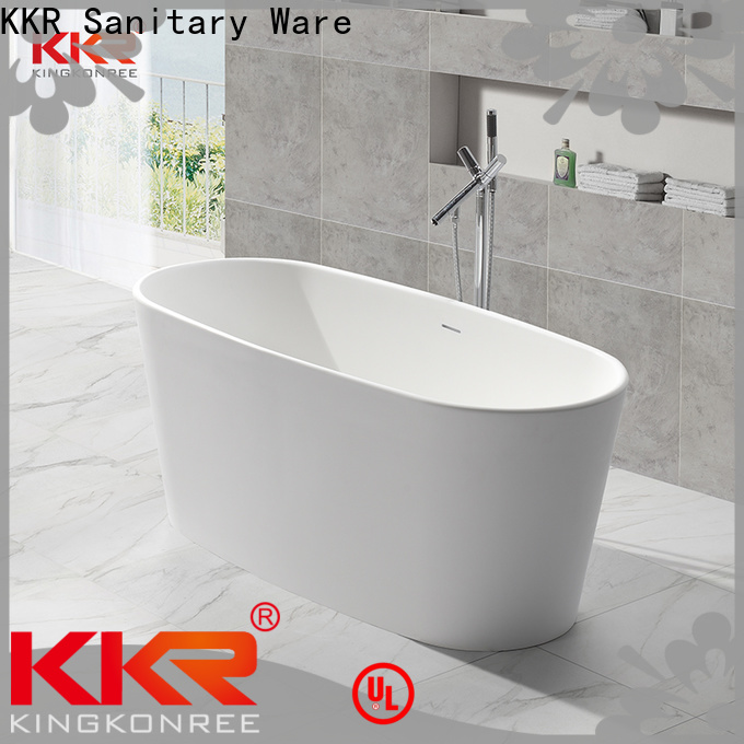 KingKonree solid surface freestanding tub ODM for shower room