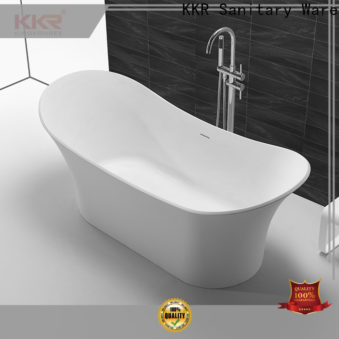 KingKonree round freestanding bathtub manufacturer for hotel