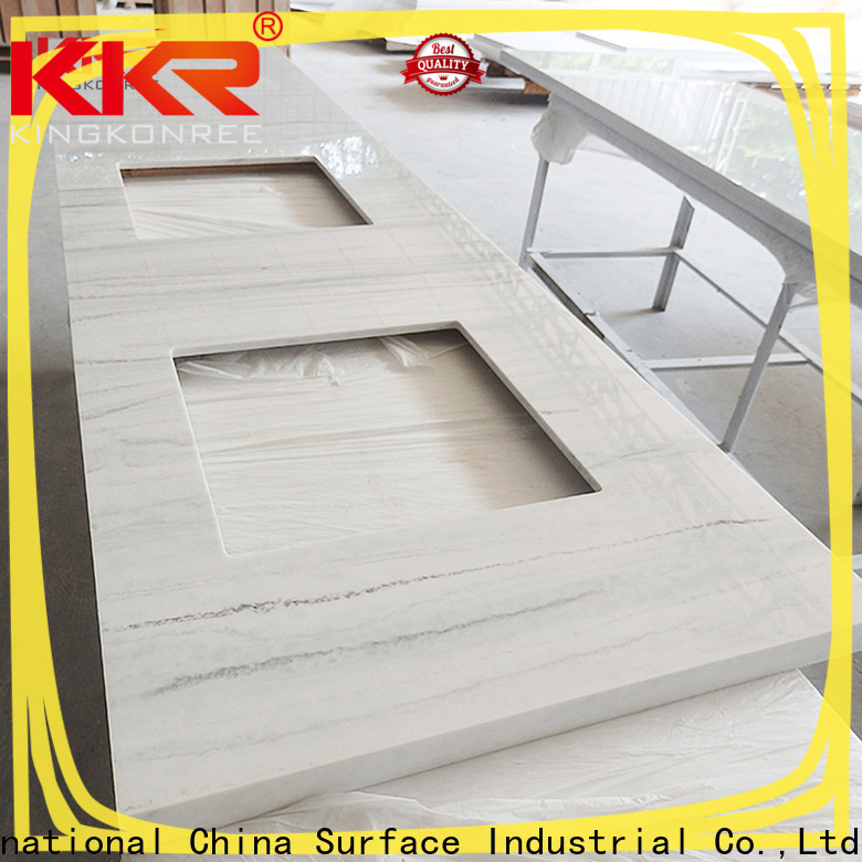 KingKonree solid stone countertops manufacturer for bathroom