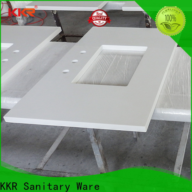 soid solid surface bathroom countertops customized for home
