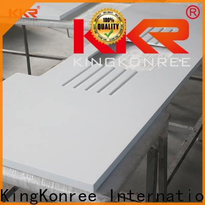 KingKonree acrylic solid surface kitchen worktops manufacturer for hotel