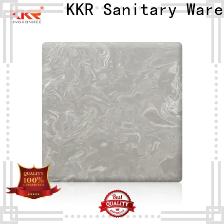KingKonree quality acrylic solid surface directly sale for hotel