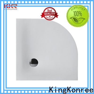 pan shape small shower tray customized for hotel