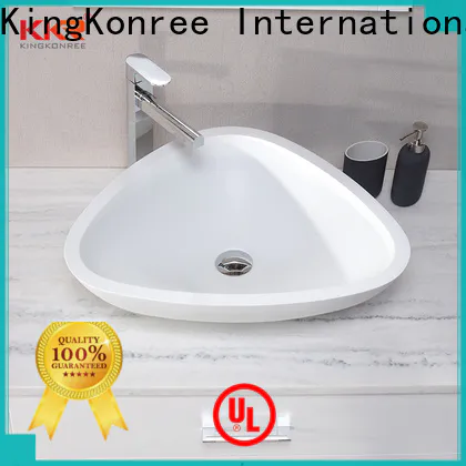 approved above counter sink bowl customized for restaurant