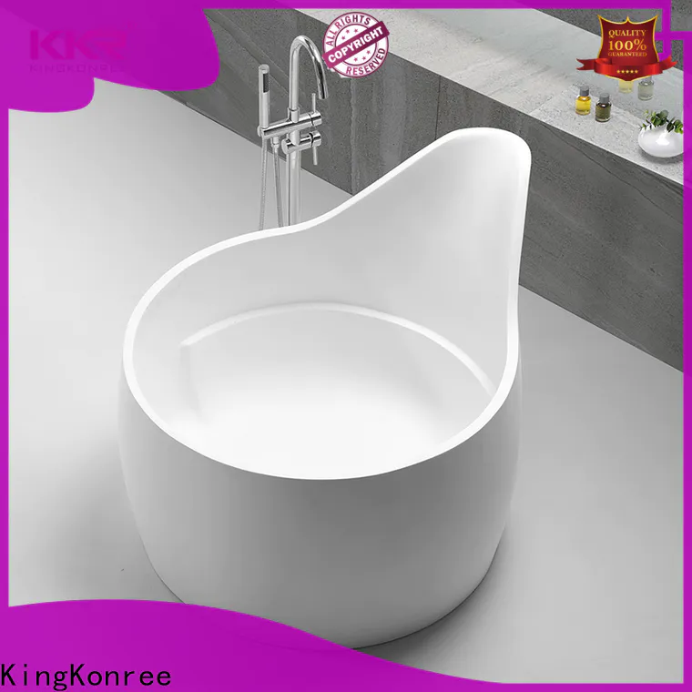 KingKonree high-quality freestanding bath tub free design for hotel