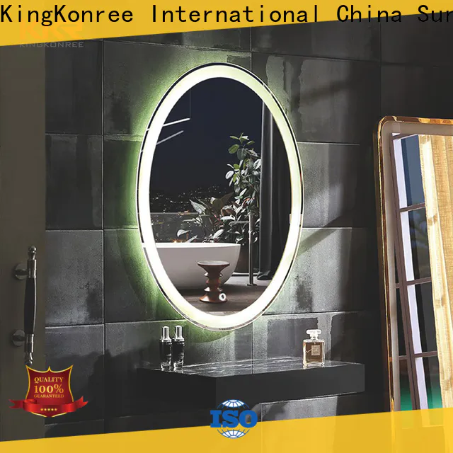 KingKonree corner custom bathroom mirrors supplier for home