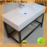 KingKonree solid solid surface bathroom countertops supplier for motel