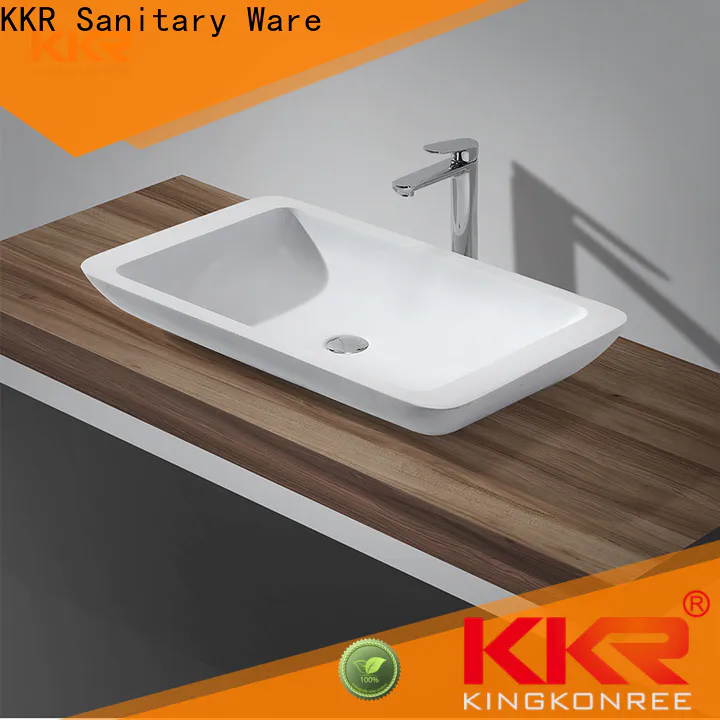 KingKonree oval above counter vanity basin at discount for room