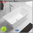 KingKonree reliable stone resin bathtub free design for family decoration