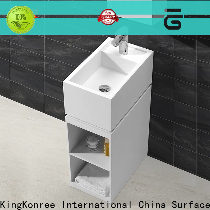 artificial floor standing basin factory price for home